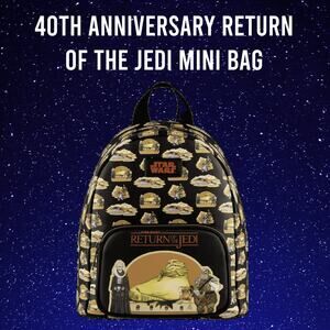 New 40th Anniversary of Star Wars Return of the Jedi Mini Backpack